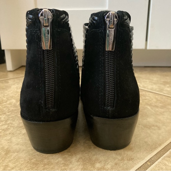 Ankle Boots / Booties in Black
Suede with design on sides from Vince Camuto - Picture 8 of 15